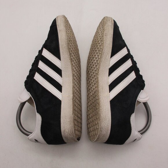 Adidas Originals Gazelle Men's Size 5 Women's 6 Black White Gold Sneakers BB5476 - Picture 6 of 9